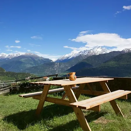 펜션 Alpine With 180 Aosta Valley Views *