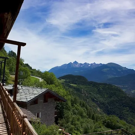 펜션 Alpine With 180 Aosta Valley Views